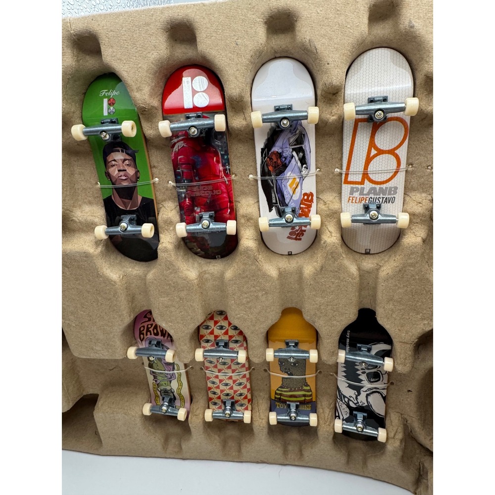 Tech Deck Plan B Toy Machine Fingerboard Collection 18 Piece Set Felipe Gustavo - Picture 7 of 9
